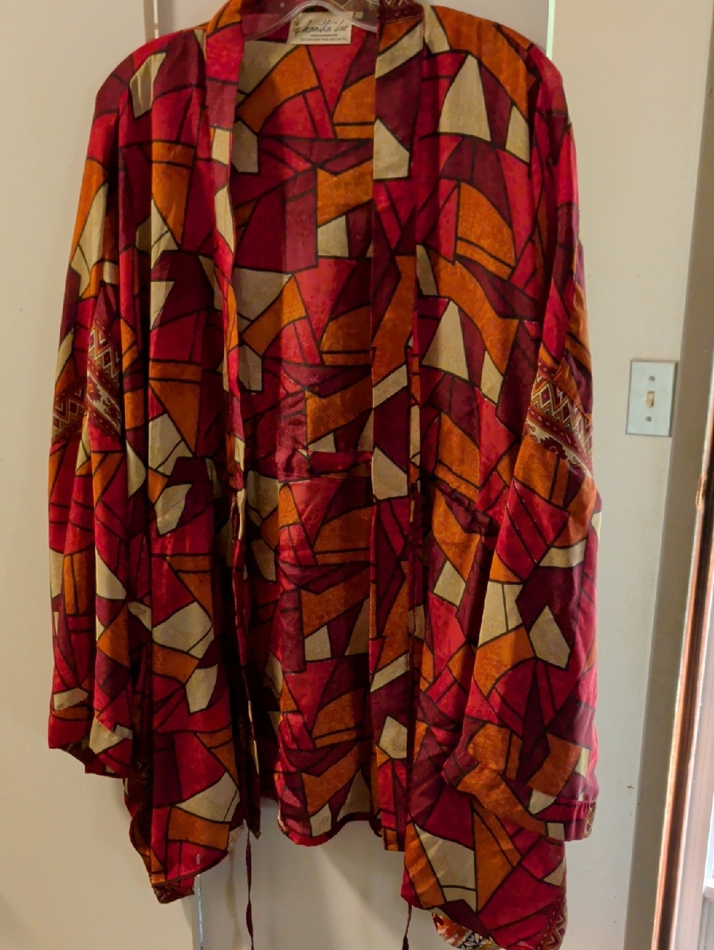 Kantha Bae Silk Shortie Kimono